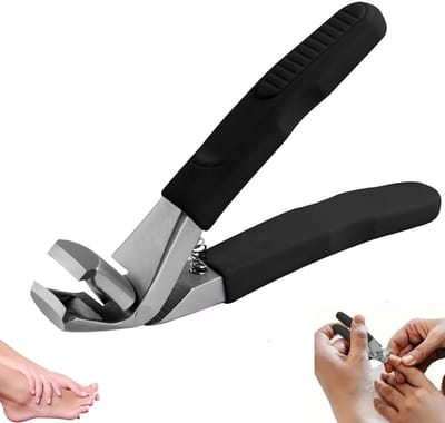 Nagelknipper voor senioren - Nagelknipper - Teennagelknipper - Precisie nagelknipper - Brede teennagelknipper - Geschikt voor mannen en vrouwen - Ergonomische - Voor dikke teennagels - Voor kalknagels en teennagels - 1 stuks