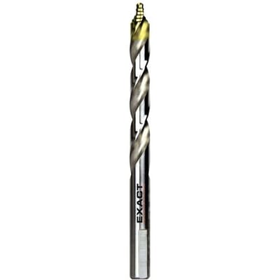 Exact 74835 Spiralbohrer StepTip ⌀ 3,5 mm VE10 HSS TiN-punt Spiraalboor 3.5 mm TiN DIN 338 3 vlakken schacht 10 stuk(s)