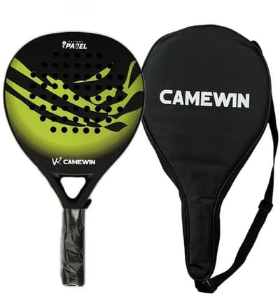 Nivard Padel Racket - Padelrackets - Padelracket - Geel