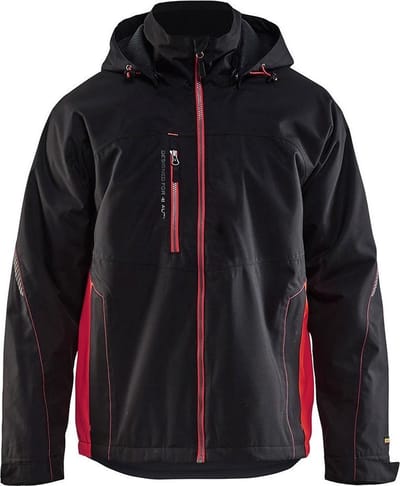 Blaklader Shelljack zwart/rood - maat L