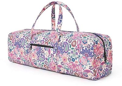 Grote Yogamatdrager met Natte Zak | Yoga Geschenken voor Vrouwen | Gym Tote Bag