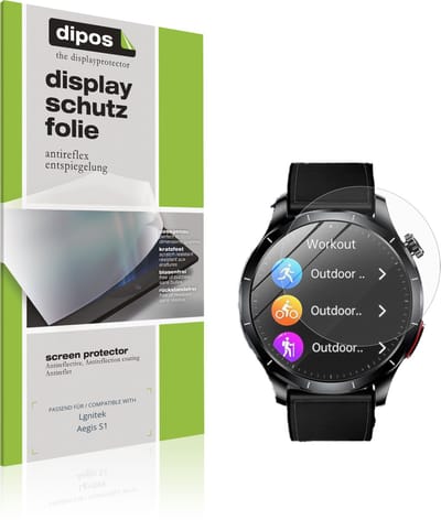 dipos – 6x Matte Beschermfolie geschikt voor Lgnitek Aegis S1 | Krasbestendige & antireflecterende Screenprotector Ultra-Thin