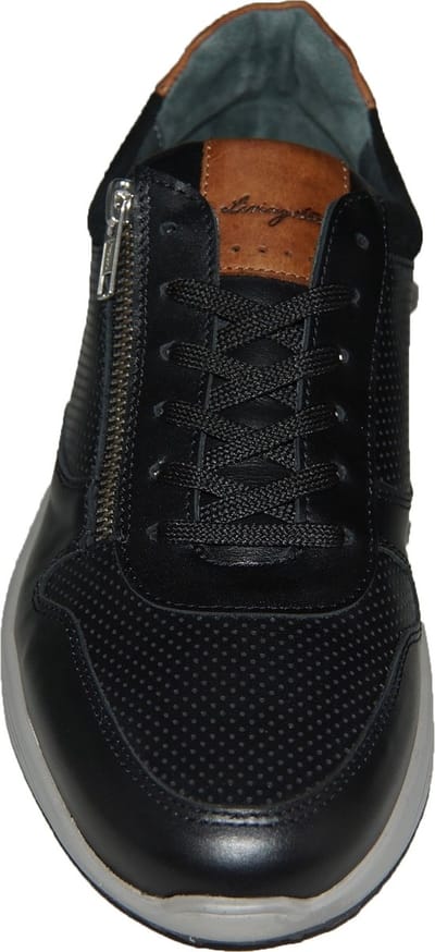 Piedro 121469470 Wijdte K Zwart / Cognac Maat: 8 (42)