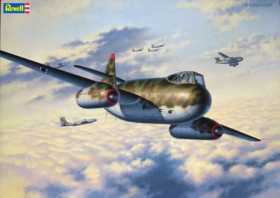 Revell Modelbouwpakket Vliegtuigen - 63774 Messerschmitt Me P.1099 - P-Series - Vliegtuig - Model Set Plastic - 1:72 - Modelbouw