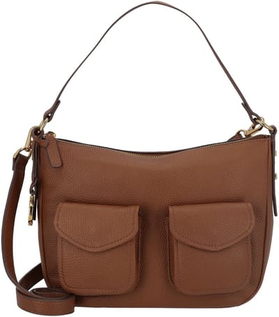 FOSSIL schoudertas Jolie Cargo Crossbody Bag Brown bruine
