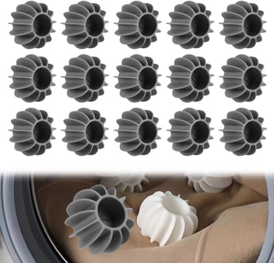 Wasballen - Set van 16 voor Wasmachine en Wasdroger - Verminder Rimpels en Pincetsporen