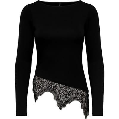 Slim fit shirt met lange mouwen van viscosemix model 'LAILA'