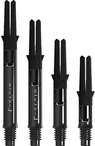 Dart Shafts - Dart Accessoires - Precisie Werpen - Koolstof Materiaal - 3 Stuks - Helder Zwart