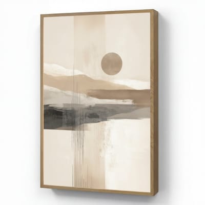 Wandlamp 60x90 cm - Oplaadbaar - Minimalistisch - Landschap - Dimensie - Wandlampen binnen woonkamer - Slaapkamer lamp - Decoratieve nachtlamp - Vloerlamp draadloos