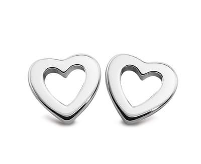 Jwls4u Earparty Earstuds Open Hart S JE038S