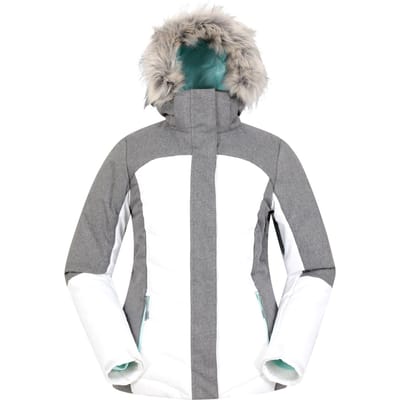 Mountain Warehouse Dames/Dames Pyrenees II gewatteerde ski-jas (Wit)