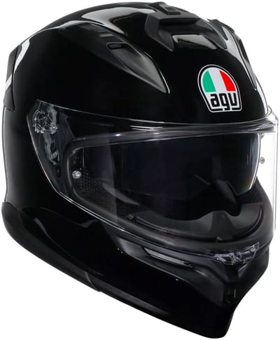 AGV K7 motorhelm Mono glans zwart