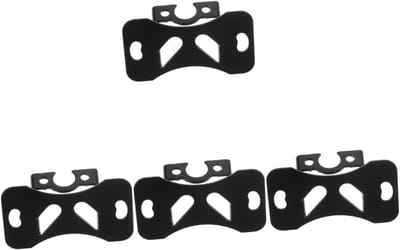 Camera Beugel Set - Kentekenplaathouder - Verbeter Rijveiligheid - Verstelbare Hoek - 4 Stuks - Zwart
