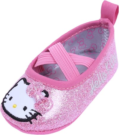 Roze Hello Kitty ballerina's voor baby's