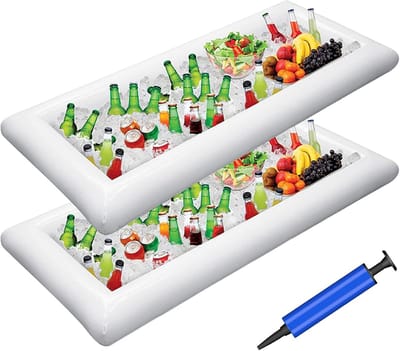 Opblaasbare serveerbar - ijskoeler - 131 x 62 cm - BBQ