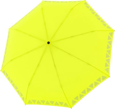 doppler Paraplu Fiber Magic Safety Neon Yellow Neongeel