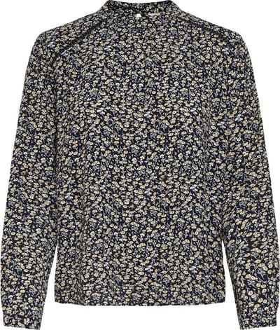 ONLY ONLNEW MALLORY  L/S BLOUSE AOP WVN NOOS Dames Top - Maat 34