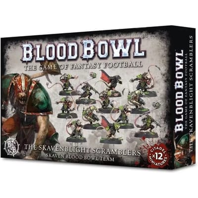 Figurine Games Workshop Blood Bowl - Team Skaven : Skavenblight Scramblers (x12)