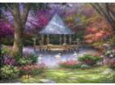 Legpuzzel -  1000 stukjes -Swan Pond, C. Pinson - Grafika puzzel