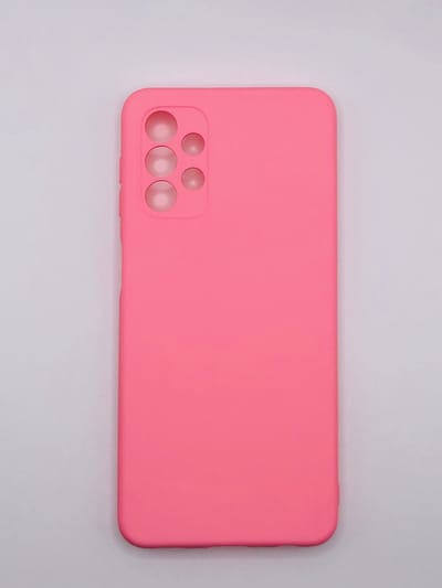 Siliconen back cover case - Geschikt voor Samsung Galaxy A32 5G - TPU hoesje Roze