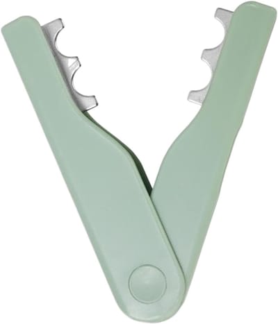 Bloem Doorn Verwijderaar - Rozen Stam Tool - Bloemstukken Maken - Stevige Metalen Constructie - 5.55 Inch - Groen