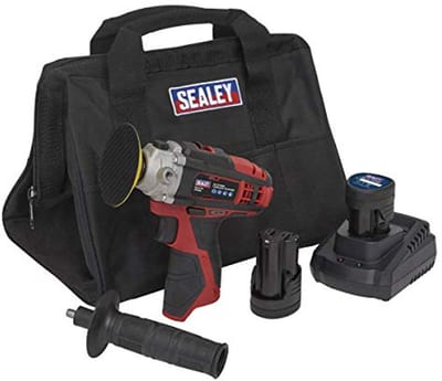 Draadloze Polijstmachine Kit Ø71mm 12V - Inclusief 2 Batterijen