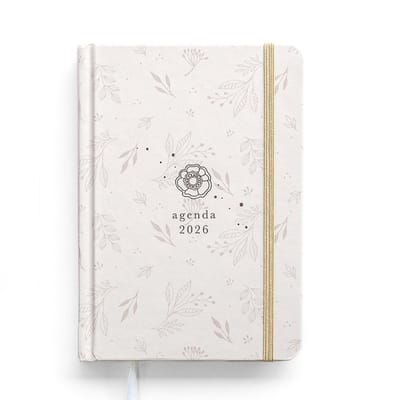 Maan Amsterdam Agenda 2026 - A6 Jaaragenda - Zakagenda - 1 week op 2 pagina's - hardcover