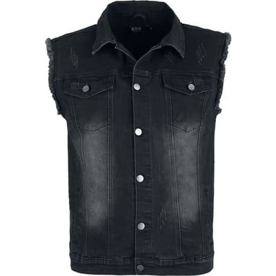 Black Premium by EMP Bodywarmer - Life Of An Easy Rider - S tot 7XL - voor Mannen - grijs