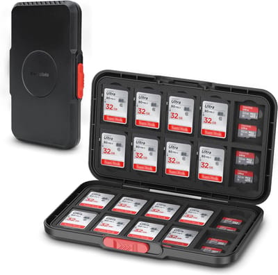 Geheugenkaart Case voor 20 SD en 40 TF