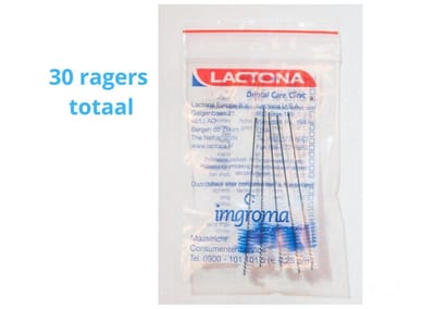 Lactona EasyDent Type C 6 - 11mm - Ragers - 6 gripzak x 5 stuks  - Voordeelpakket