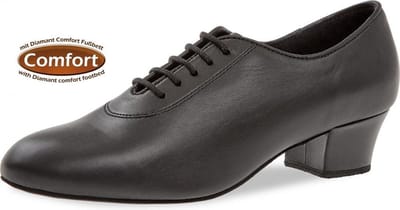 Orgel Schoenen voor Dames – Diamant 093-034-034-A – Schoenen voor Organisten – Zwart Leer – Maat 39-39,5