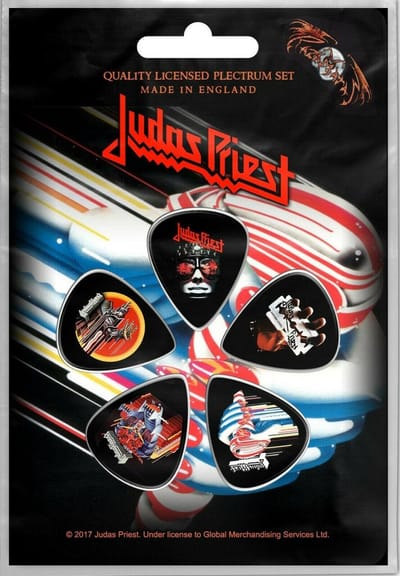 Judas Priest - Turbo Plectrum - Set van 5 - Multicolours