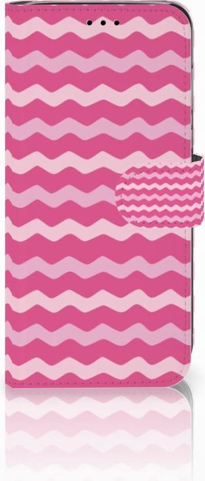 Huawei P20 Lite Telefoon Hoesje Waves Pink