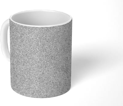 Mok - Koffiemok - Graniet - Structuur - Grijs - Design - Mokken - 350 ML - Beker - Koffiemokken - Theemok