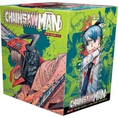 Chainsaw Man Box Set door Tatsuki Fujimoto Paperback Boek 9781974741427