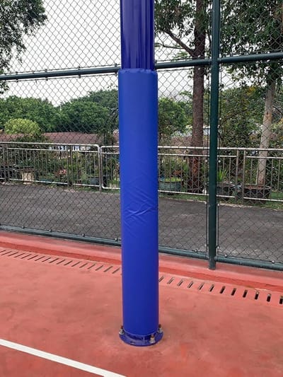Paal beschermhoes - Veiligheidswrap paal - Sportplezier verhogen - Extra dikke vulling - 5-30 cm diameter - Zwart