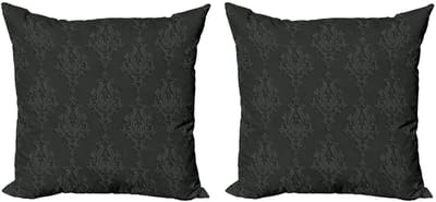 ABAKUHAUS Kussenhoes – 2x40x40 cm – Dubbelzijdig bedrukt – Microvezel