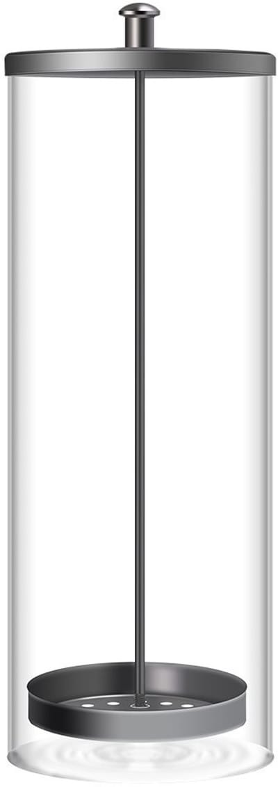 Allecto - Manicure Desinfectiebak - Sterilisatie Container - Glas en RVS - 9 Inch - Voor Salons en BBQ's - Hygienisch - Gemakkelijk schoon te maken...