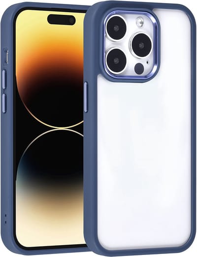 UNIQ Accessory iPhone 14 Pro Backcover hoesje - Blauw