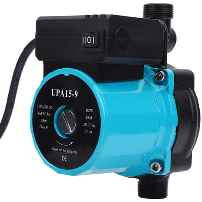 Kit de pompe de recirculation d'eau chaude Pompe circulatrice d'eau Pompe de surpression automatique pour chauffe-eau de réservoir Prise UK 230V US 110V