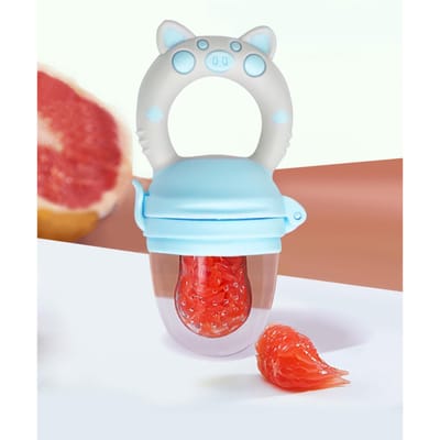 1 Pièce Alimentateur de Fruits pour Bébé Tétine pour Nouveau-né Alimentation Alimentaire aux Fruits Forme Mignonne Bébé Reborn Tétines en Silicone Pour Bébés Jouets pour Bébés