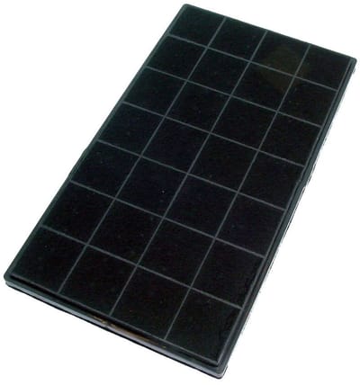 AllSpares Koolstoffilter voor afzuigkappen geschikt voor Whirlpool AMC058 en Airforce AFFCAF25-27 (192x348x10mm)
