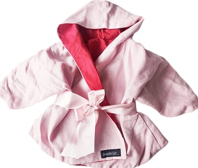 BamBella ® - Jas - maat 80 - Zomerjas meisjes kinder jas kind baby panterprint lente dierenprint roze