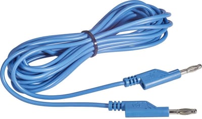 VOLTCRAFT MS5/BL Meetsnoer Banaanstekker 4 mm Banaanstekker 4 mm 5.00 m Blauw 1 stuk(s)