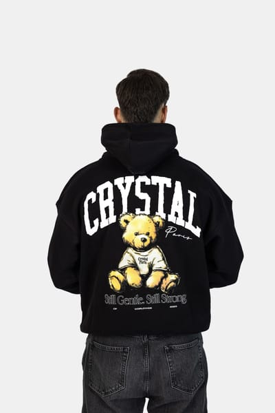 Crystal Paris Oversized hoodie Gentle