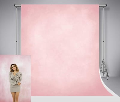 Dailygoods- Fotografie Achtergrond Microfiber - Lichtroze Achtergronddoek - Naadloos - Duurzaam - Lichtbestendig - 1,5 x 2,2 m
