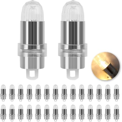 LED Ballonnenlampjes 30 stuks – Warm Wit Licht – Waterdicht – Met Vervangbare Batterijen – Feest & Decoratie