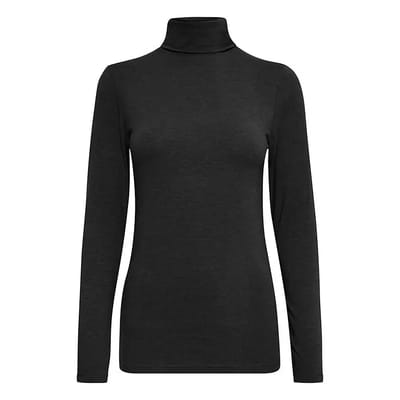 b.young Pamila roll neck - Dames T-shirt - Maat M