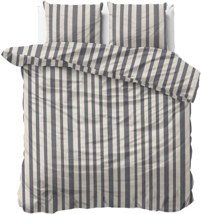 Dekbed-Discounter - Sleeptime Pure Dekbedovertrek 140 x 200/220 cm - Verkoelend Katoen - Korte instopstrook - Wassen op 40 graden - Inclusief 1 kussensloop - Vintage Line