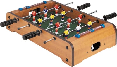Tafelvoetbal Spel - Voetbal tafel - Mini voetbaltafel - Kleine voetbal tafel - Out of the Blue